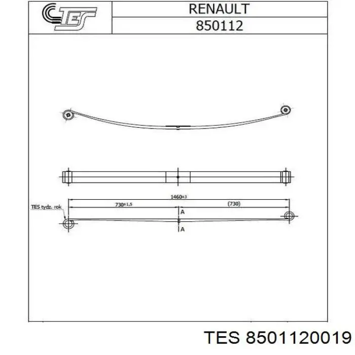 8501120019 TES 
