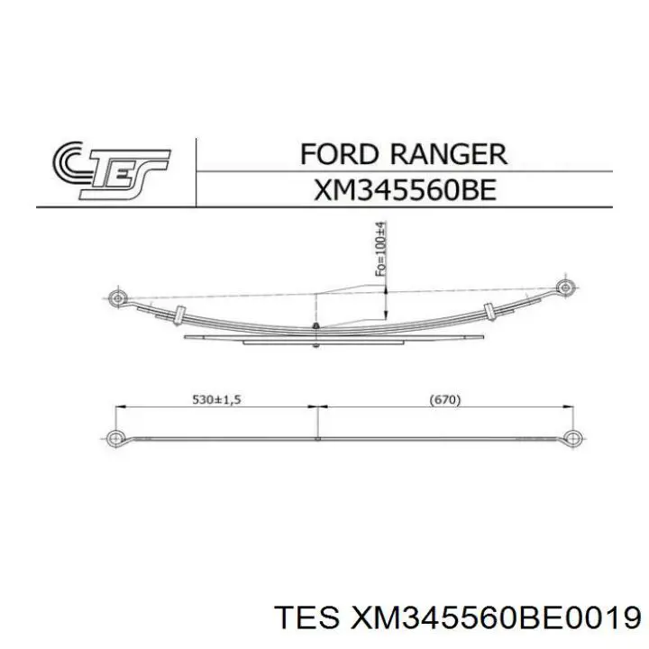  XM345560BE0019 TES