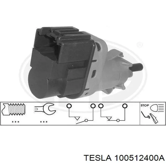 Кнопка стоп-сигналу Tesla 100512400A ціна, від 5.64 USD