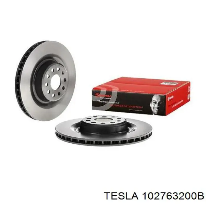 102763200B Tesla Дискові гальма