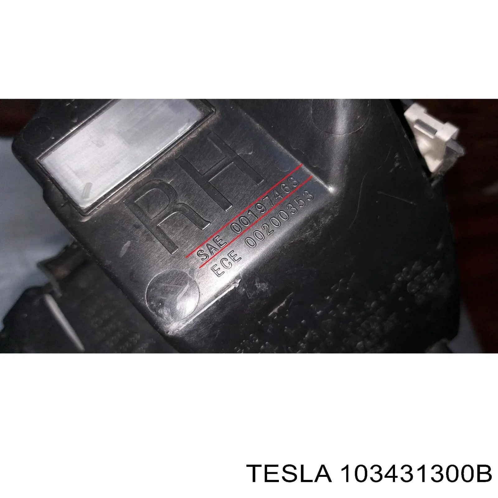 Купити 103431300B Tesla Права блок фара