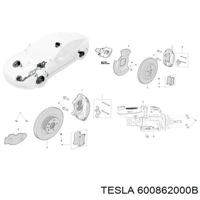 Купити 600862000B Tesla 
