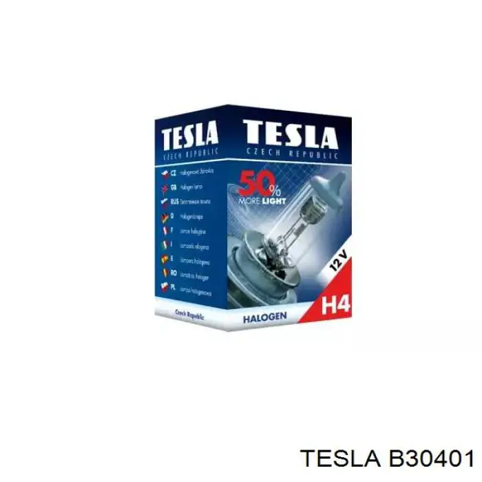 B30401 Tesla Лампочка галогенна