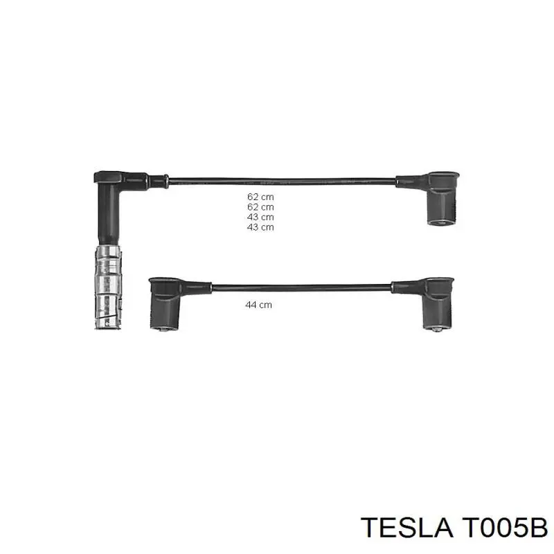 T005B Tesla дріт високовольтні, комплект