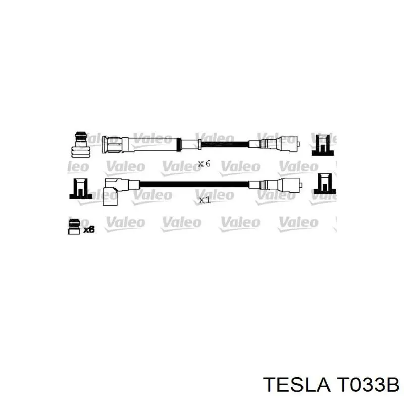 T033B Tesla Проводи високовольтні