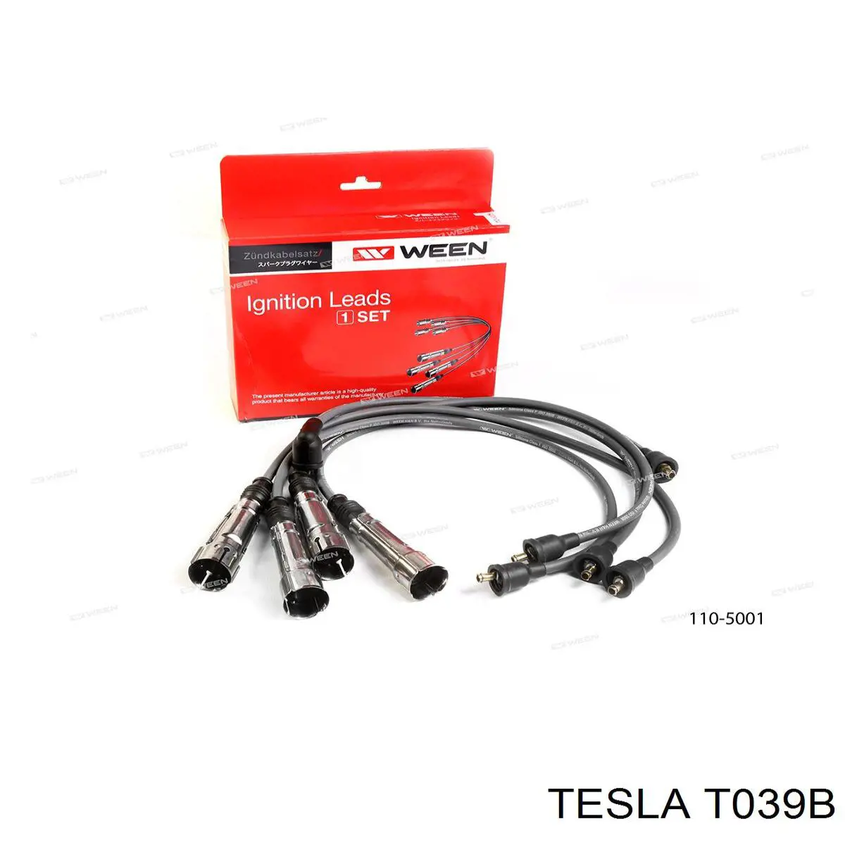 Дроти запалювання Tesla T039B ціна, від 15.46 USD