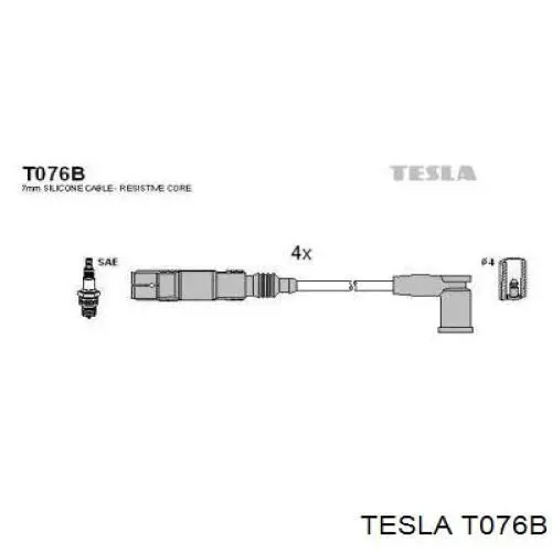 T076B Tesla Проводи високовольтні