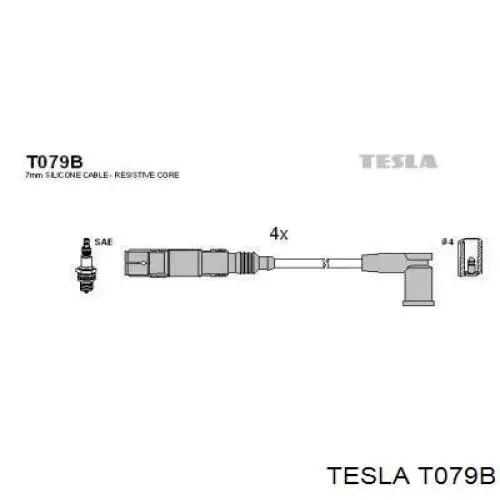 Дроти запалювання Tesla T079B ціна, від 40.42 USD