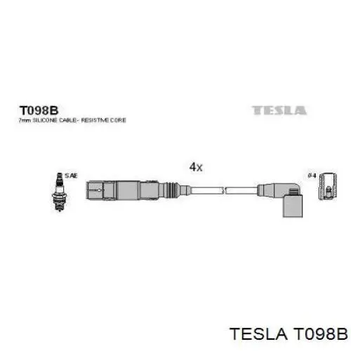 T098B Tesla Проводи високовольтні