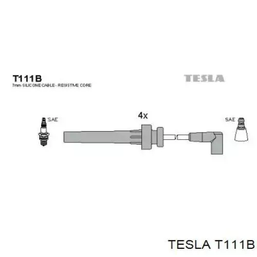 T111B Tesla дріт високовольтні, комплект
