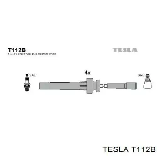 T112B Tesla дріт високовольтний, центральний