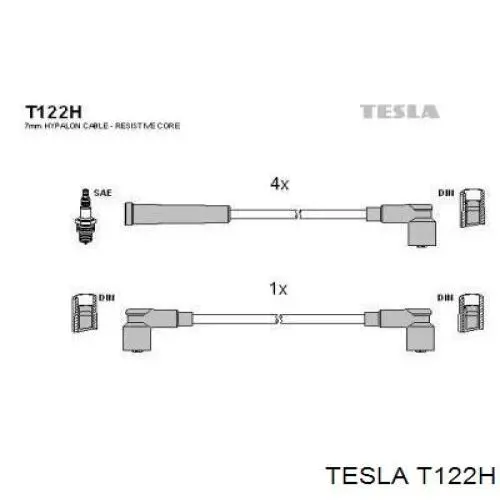 Дроти запалювання Tesla T122H ціна, від 15.42 USD