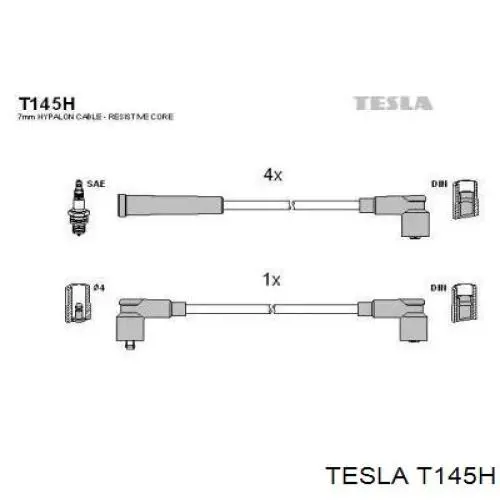 T145H Tesla Проводи високовольтні