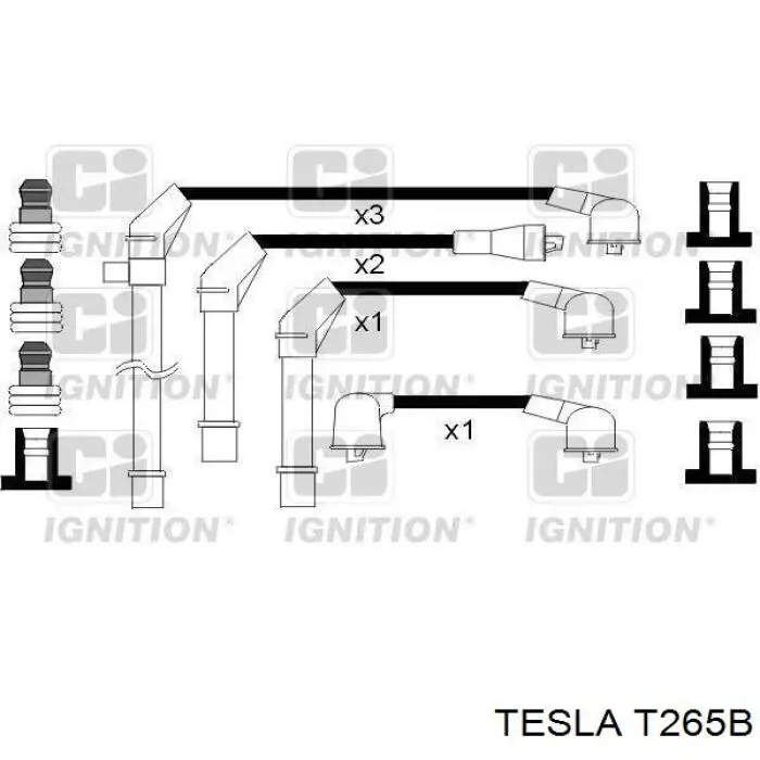  Високовольтні дроти Nissan Maxima 
