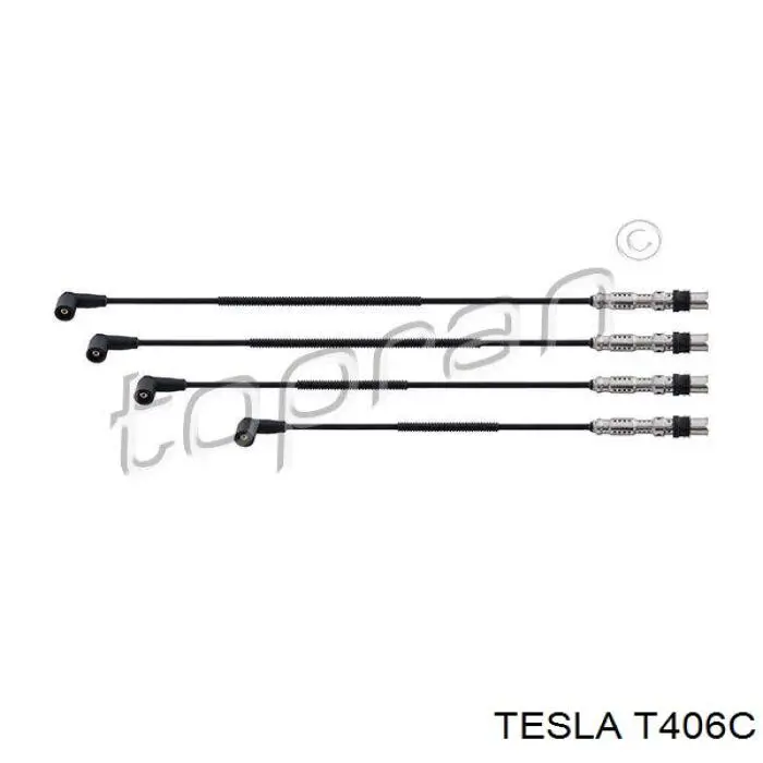 T406C Tesla Проводи високовольтні