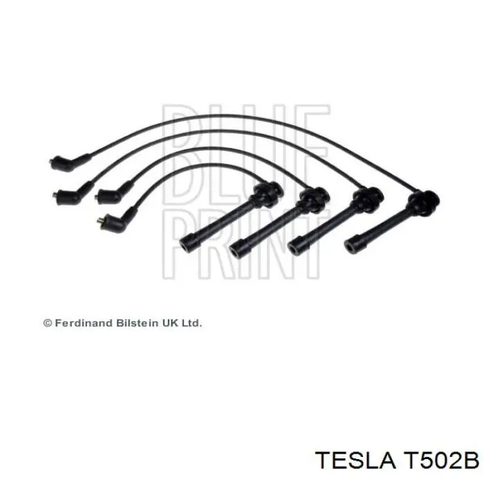T502B Tesla дріт високовольтні, комплект