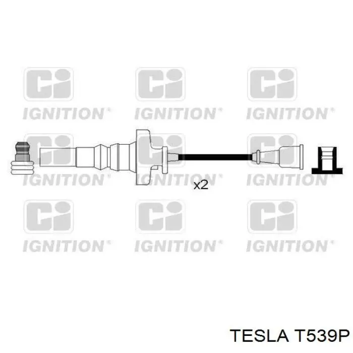 Купити T539P Tesla Провід високовольтні, комплект