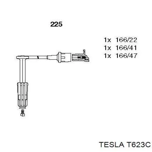 Купити T623C Tesla Провід високовольтні, комплект