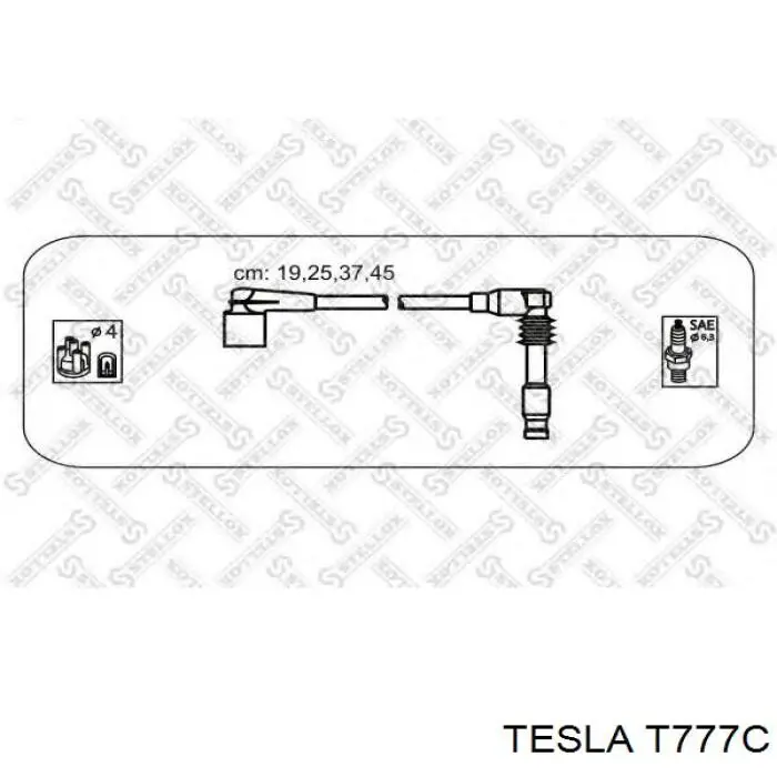 Купити T777C Tesla Провід високовольтні, комплект