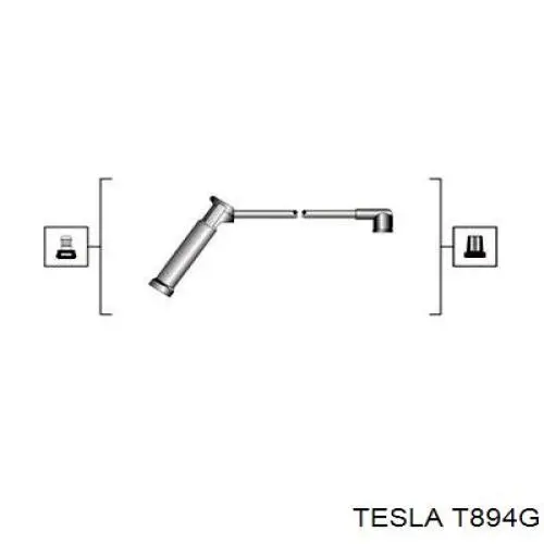 Купити T894G Tesla Провід високовольтні, комплект