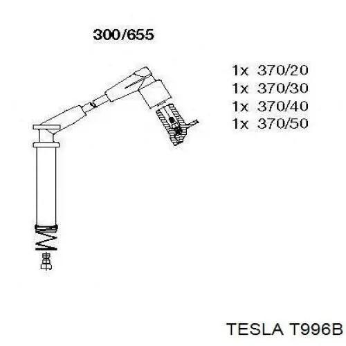 Купити T996B Tesla Провід високовольтні, комплект