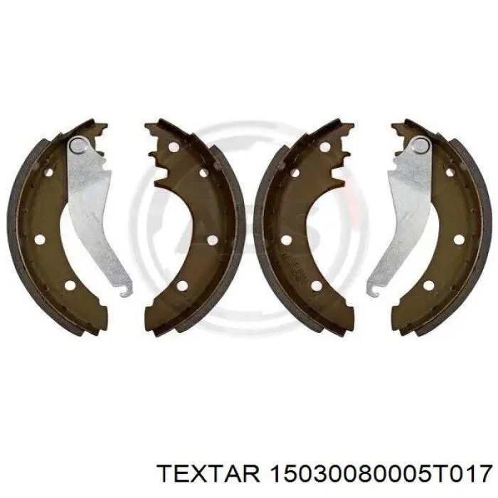 15030080005T017 Textar Накладка гальмівна задня (TRUCK)