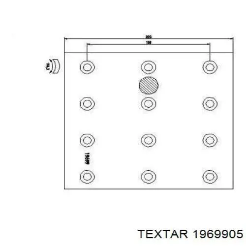  Textar 1969905 ціна, від 41.88 USD