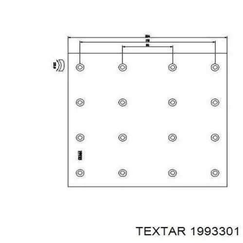 Колодки гальмові задні, барабанні Textar 1993301 ціна, від 60.14 USD