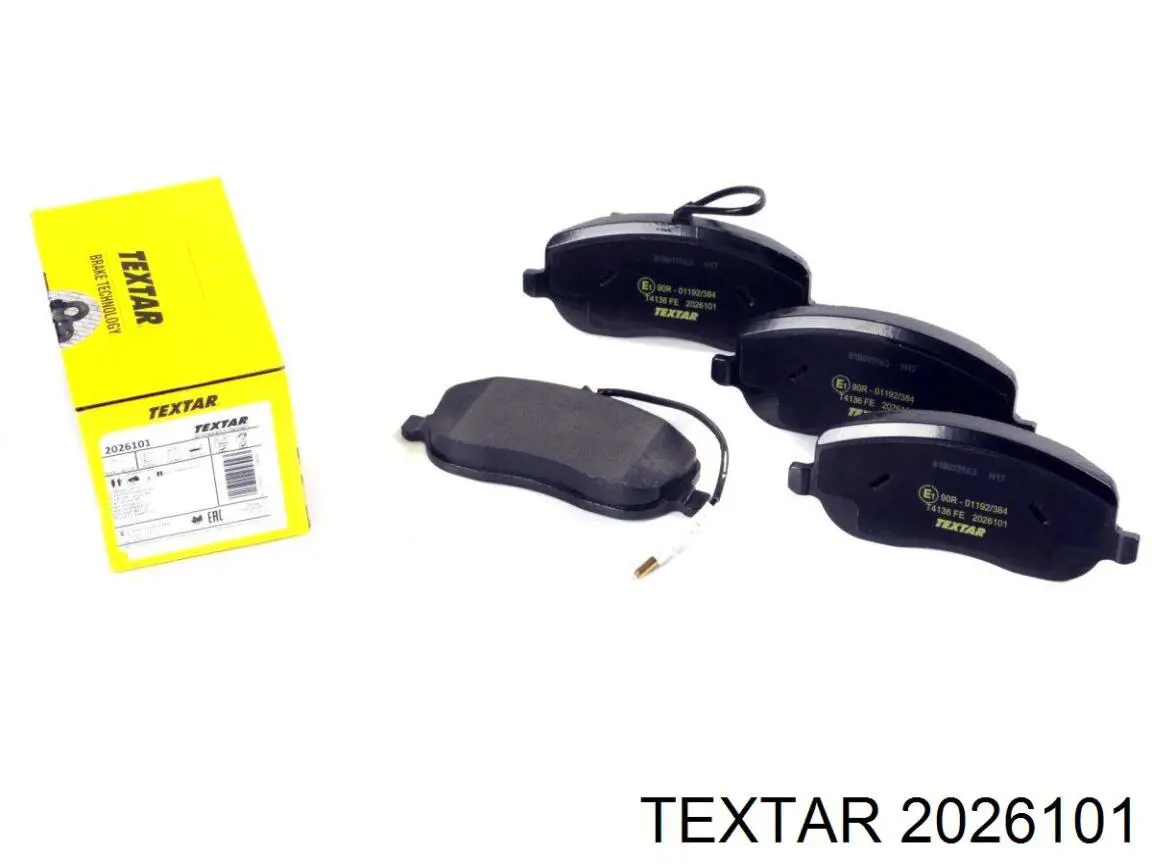 Тормозні колодки Textar 2026101