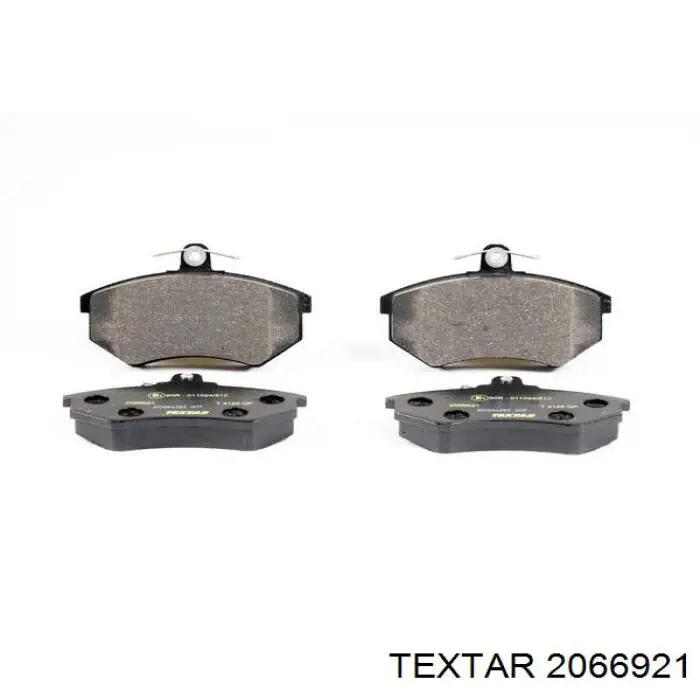 Гальмівні колодки Textar 2066921 ціна, від 19.02 USD