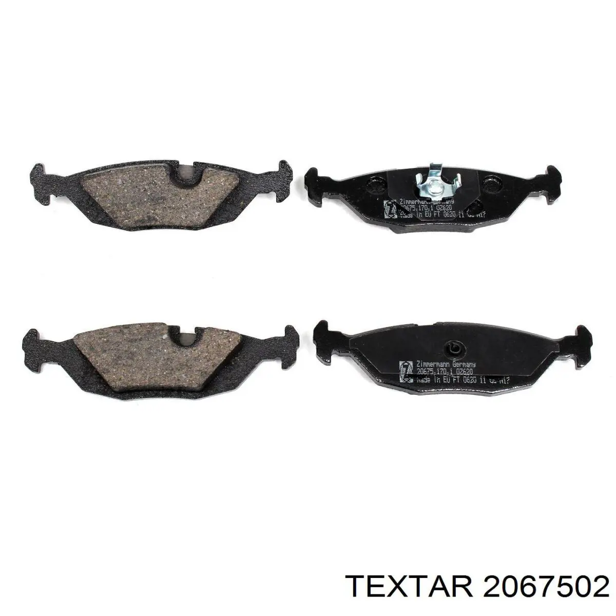 Купити 2067502 Textar Задні колодки