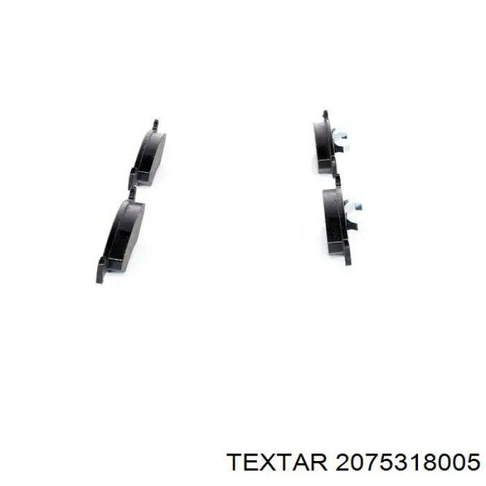 Купити 2075318005 Textar Колодки гальмівні передні, дискові