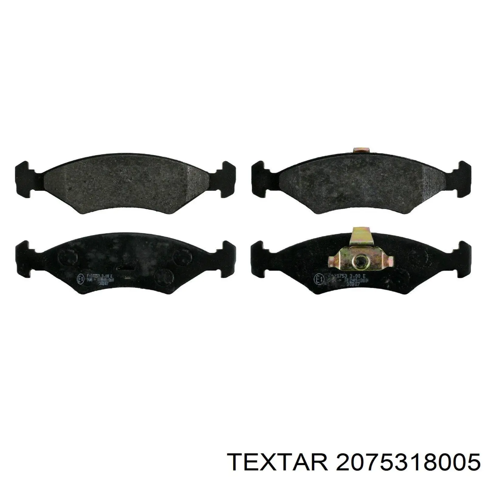 Гальмівні колодки Textar 2075318005 ціна, від 12.80 USD