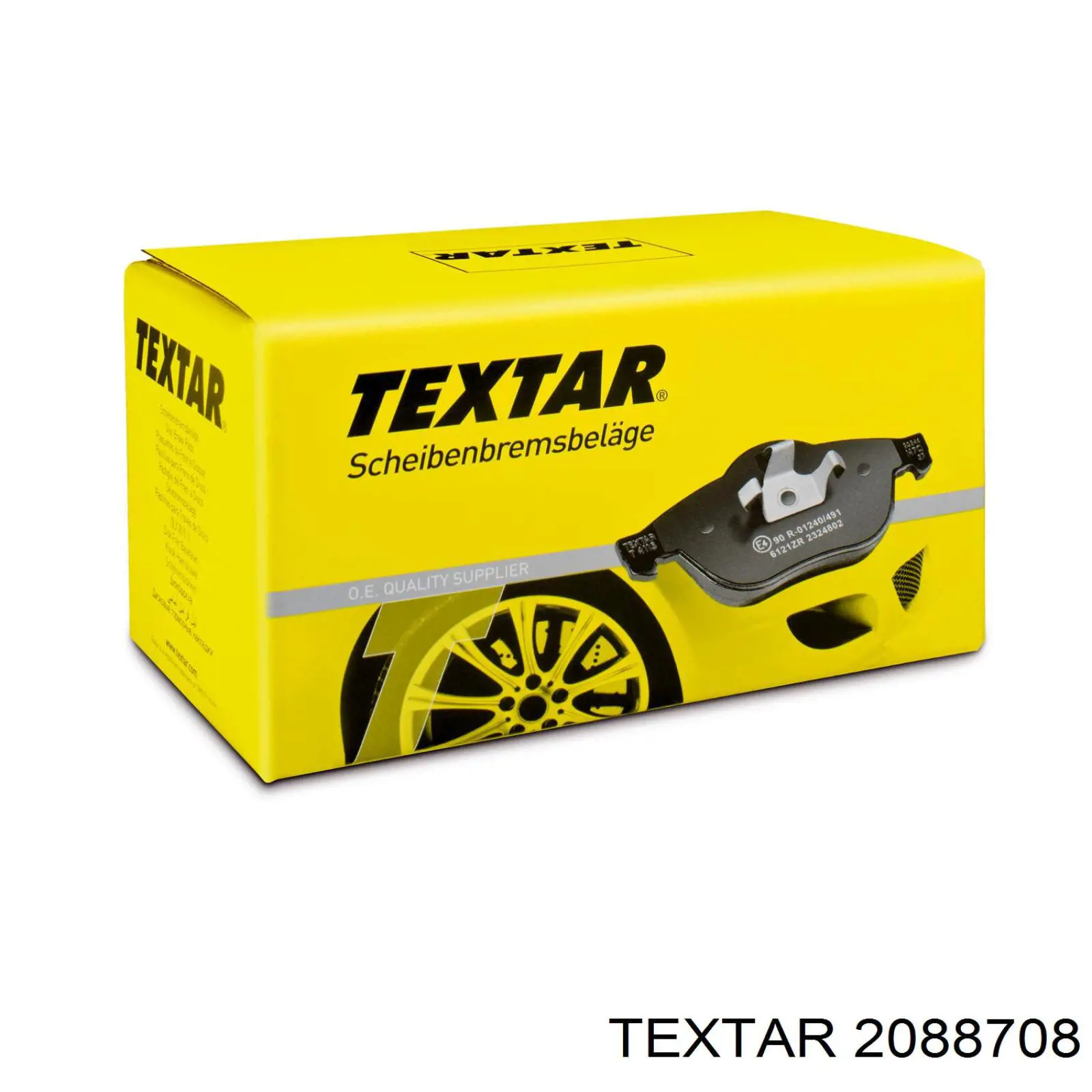 Передні тормозні колодки 2088708 Textar