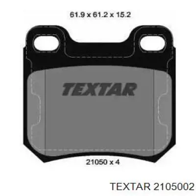 Задні гальмівні колодки Textar 2105002 ціна, від 9.94 USD