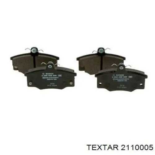 Гальмівні колодки Textar 2110005 ціна, від 11.18 USD