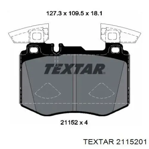 Гальмівні колодки TRW GDB8310 ціна, від 102.53 USD