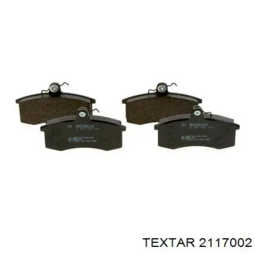 Гальмівні колодки Textar 2117002 ціна, від 11.12 USD