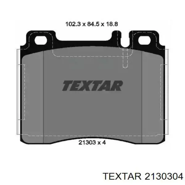 Гальмівні колодки Textar 2130304 ціна, від 28.97 USD