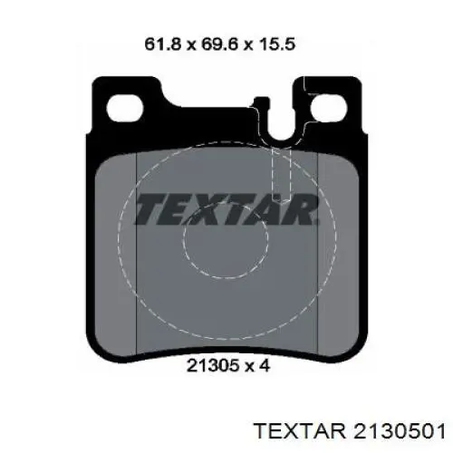 Задні гальмівні колодки Textar 2130501 ціна, від 17.56 USD