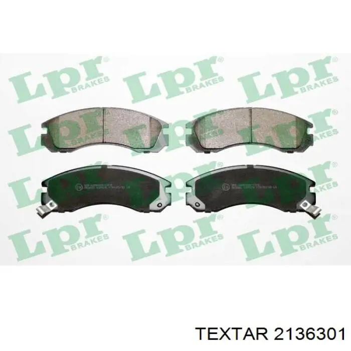 Гальмівні колодки Textar 2136301 ціна, від 25.58 USD