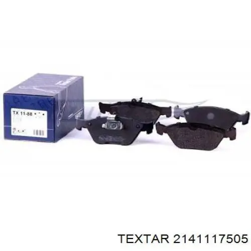 Гальмівні колодки Textar 2141117505 ціна, від 16.40 USD