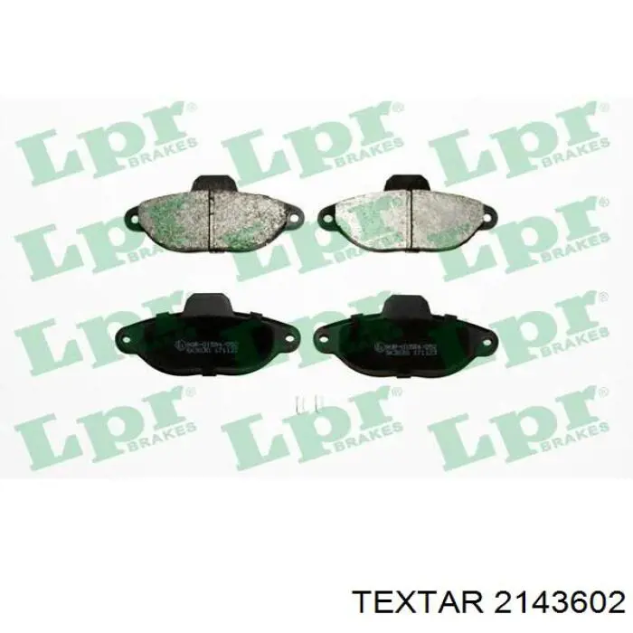 Гальмівні колодки Textar 2143602 ціна, від 14.53 USD