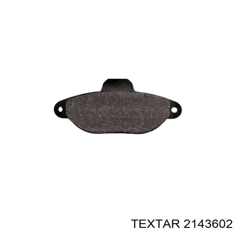 Передні тормозні колодки 2143602 Textar