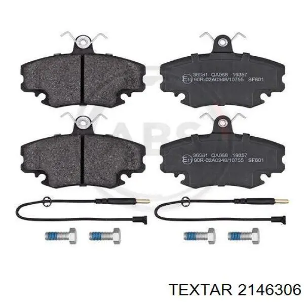 Гальмівні колодки Textar 2146306 ціна, від 15.20 USD