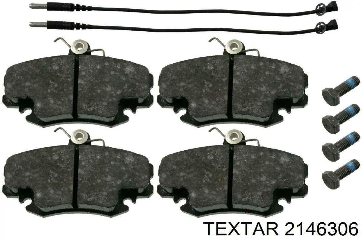 Купити 2146306 Textar Колодки гальмівні передні, дискові