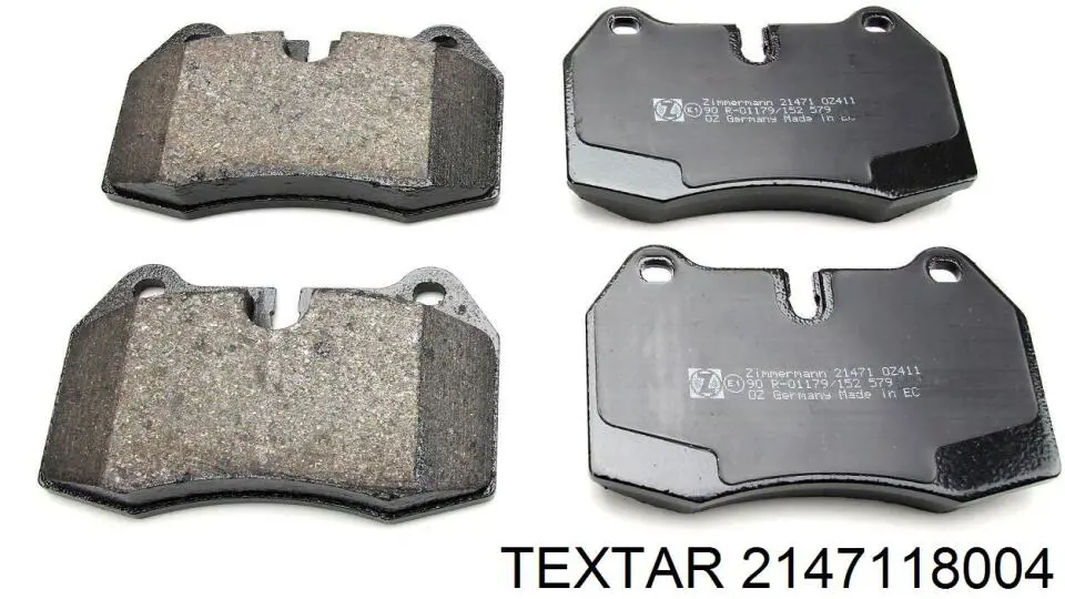 Купити 2147118004 Textar Колодки гальмівні передні, дискові