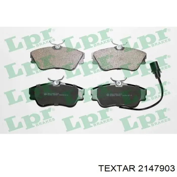 Гальмівні колодки Textar 2147903 ціна, від 22.99 USD