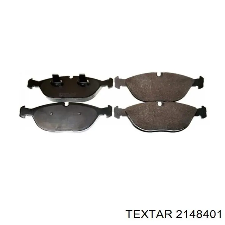 2148401 Textar Передні гальмівні колодки