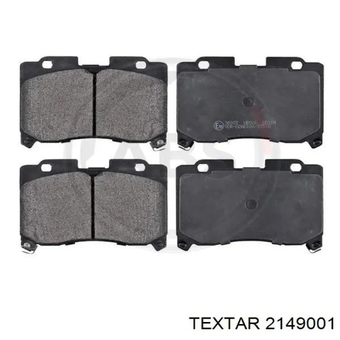 Тормозні колодки Textar 2149001